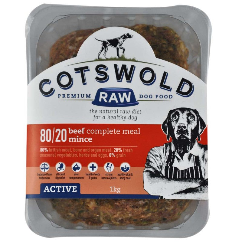 Cotswold Raw Dog Food Beef Mince Complete