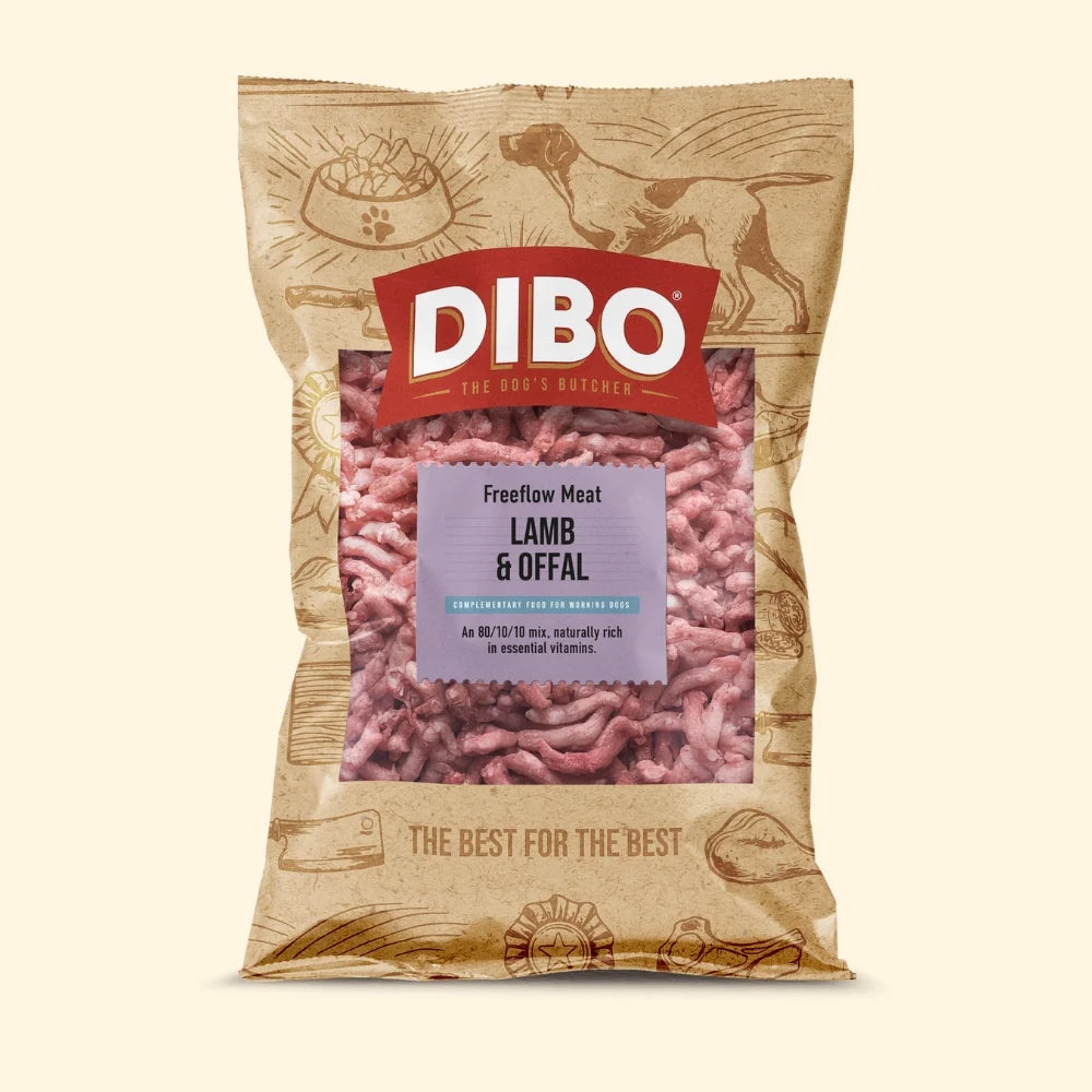Dibo Lamb & Offal Freeflow 1KG