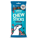 Lily's Kitchen Dog Treats Chew Sticks with Salmon 3 Pack 120g