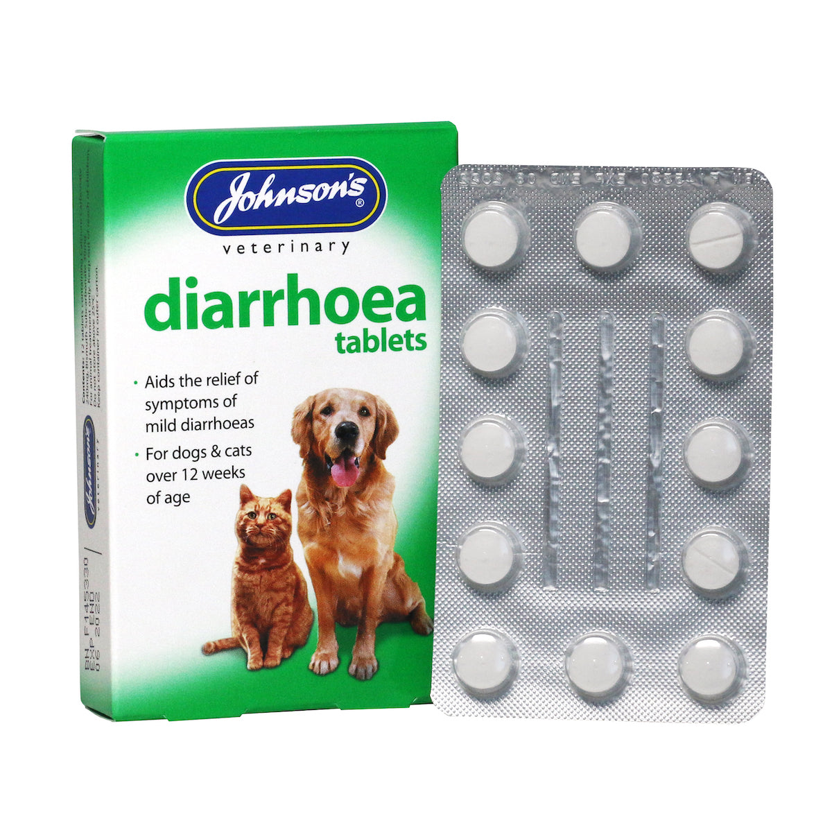 Johnson's Diarrhoea Tablets 12pk