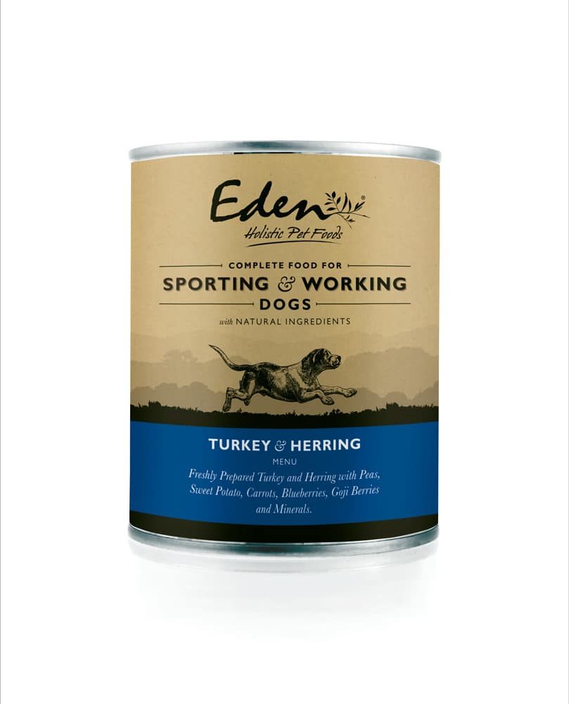 Eden Wet Dog Food Turkey & Herring 400g