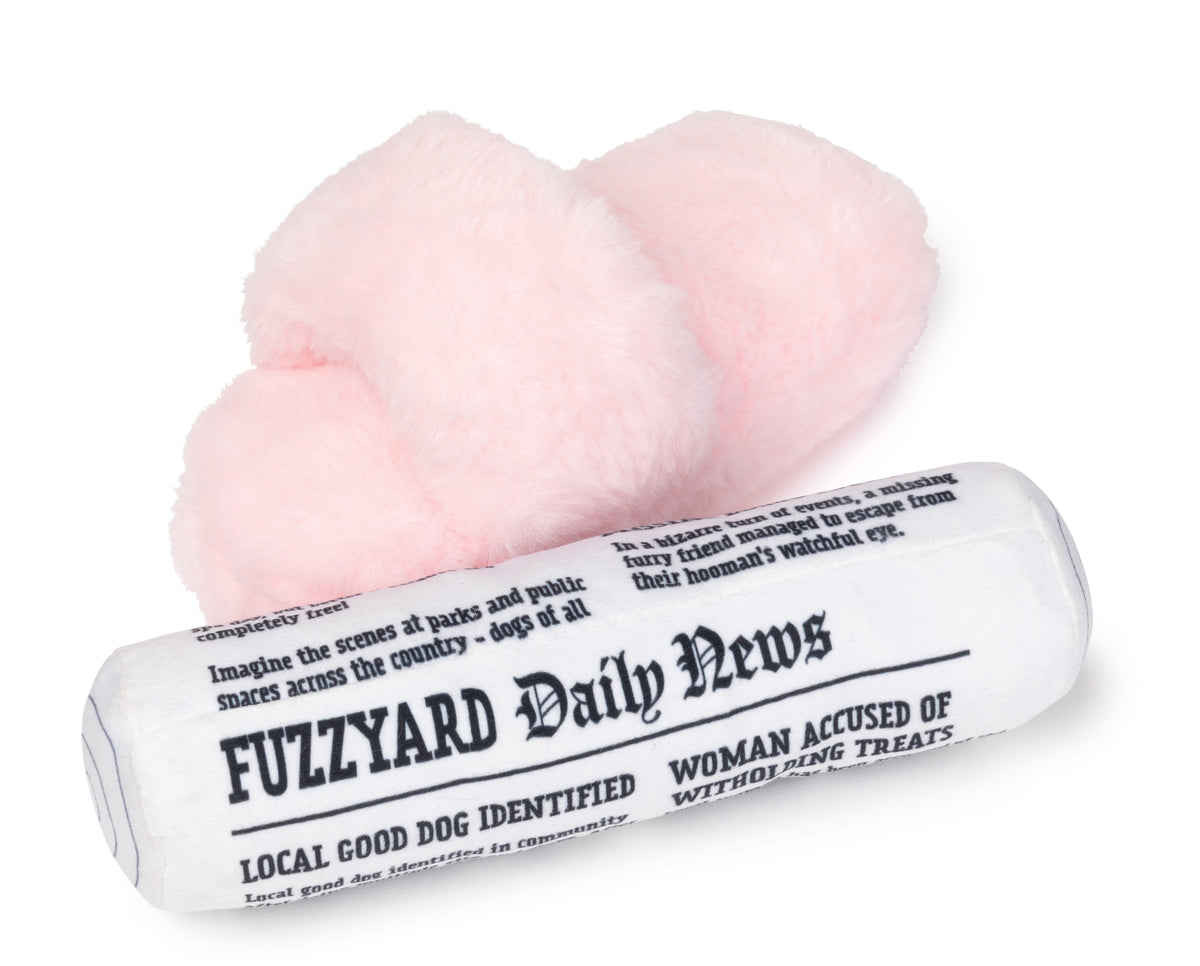 Fuzzyard Fetchy My Slippers & Paper