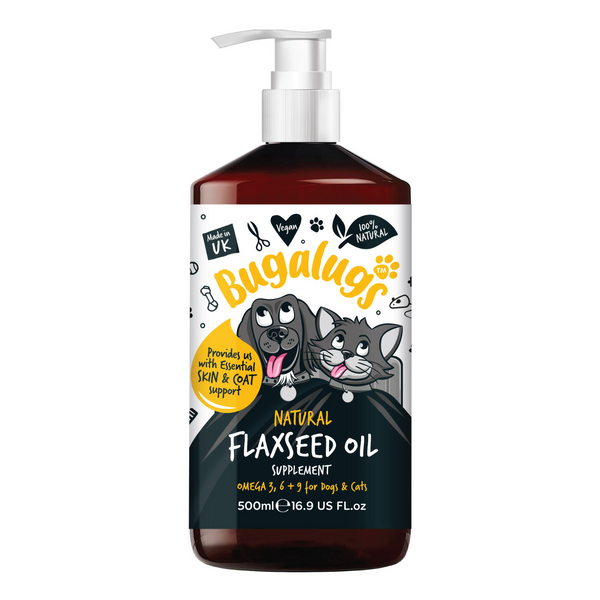 Bugalugs Flaxseed Oil 500ml
