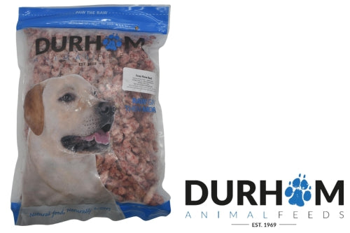 Durham Animal Feeds Raw Dog Food Beef Freeflow 1KG