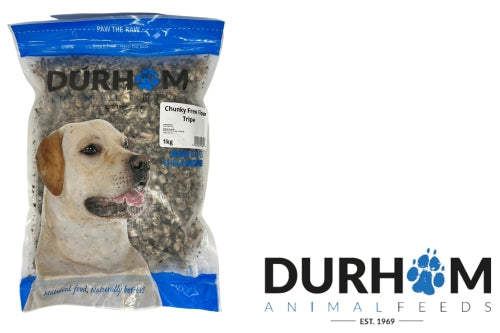 Durham Animal Feeds Raw Dog Food Tripe Freeflow 1KG