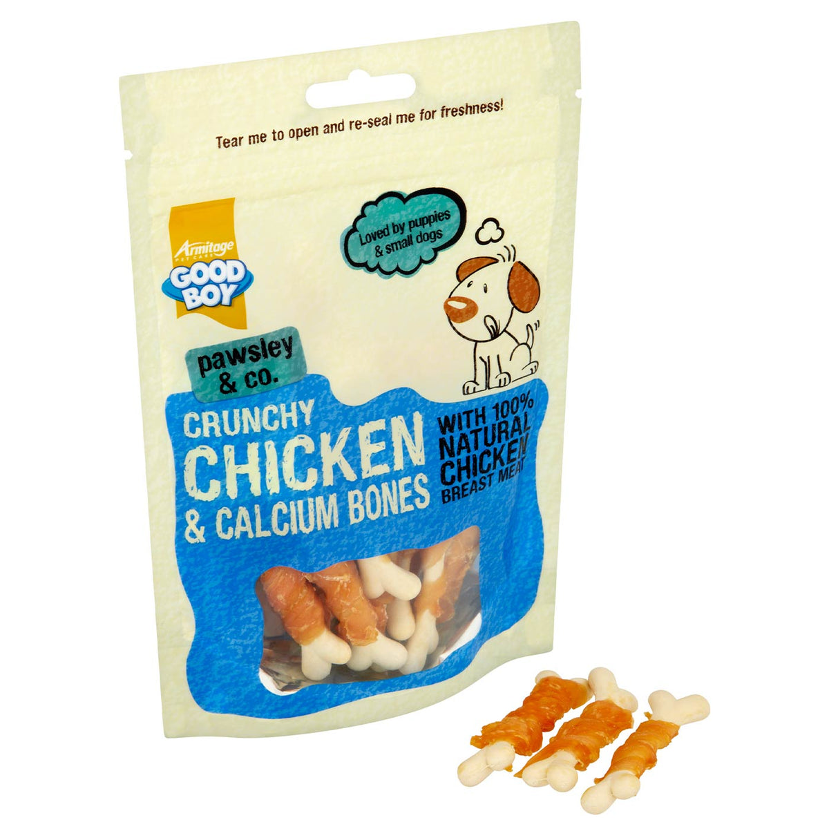 Good Boy Crunchy Chicken Calcium Bones 350g