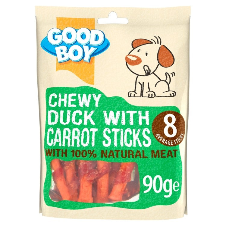 Good Boy Duck with Carrot Sticks 90g