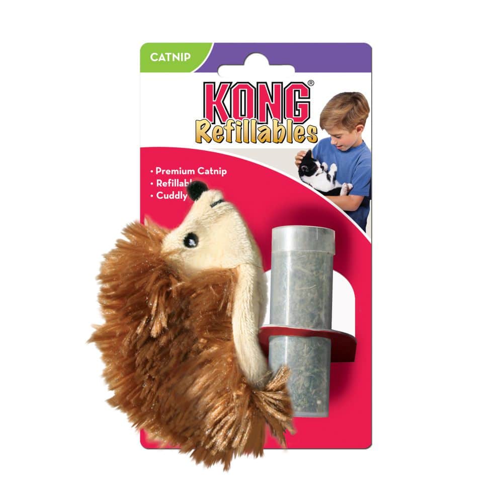 KONG Cat Toy Refillables Hedgehog