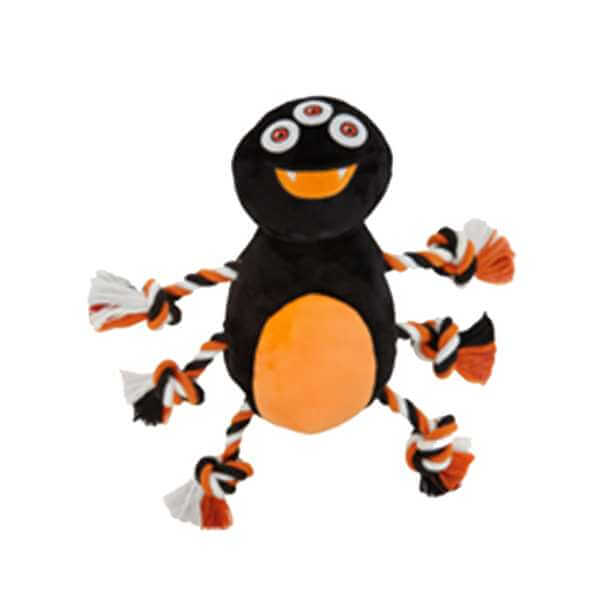 Happy Pet Hallowen Spider Rope Toy