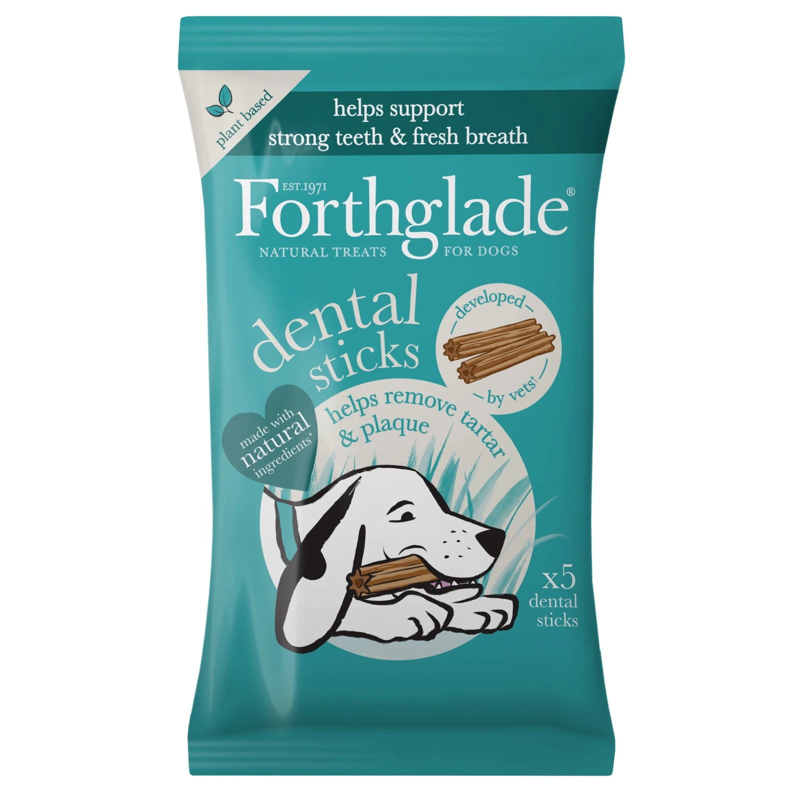 Forthglade Dog Treats Dental Sticks 170g