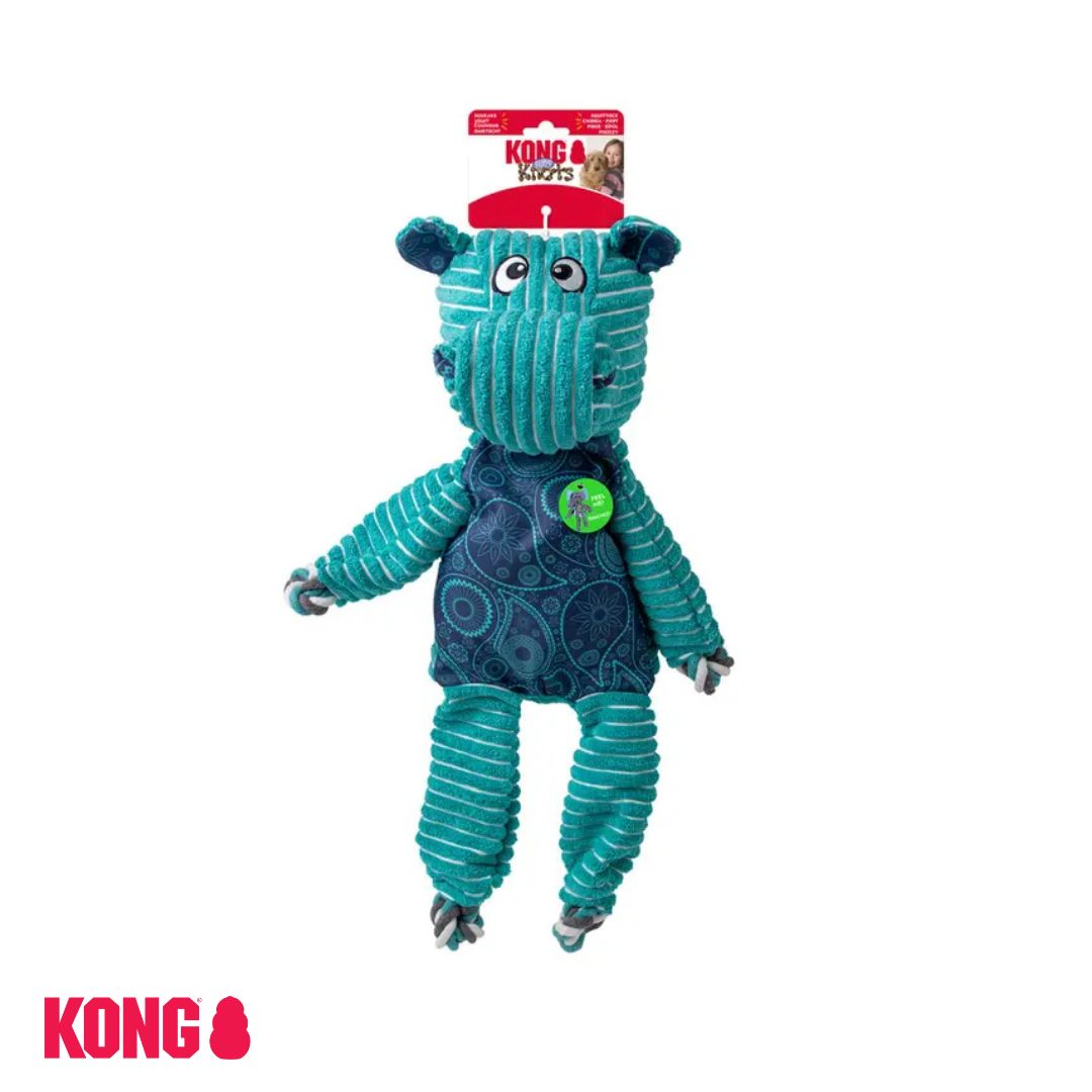 KONG Floppy Knot Hippo Jumbo