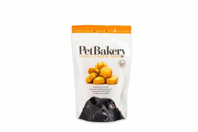 Pet Bakery Dog Treats Cheeky Cheese Paws 190g