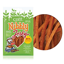 Catit Nibbly Jerky Chicken & Fish 30g