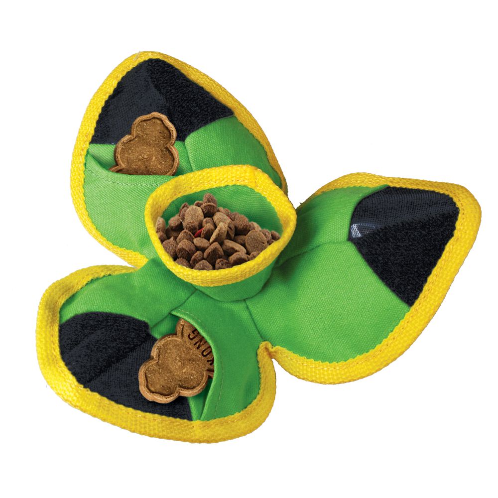 KONG Dog Toy Ballistic Hide n Treat Medium Assorted