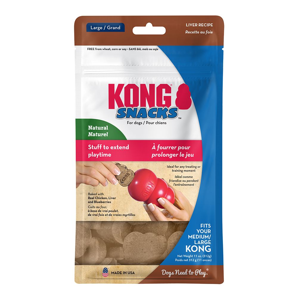 KONG Dog Snacks Liver Large 312g