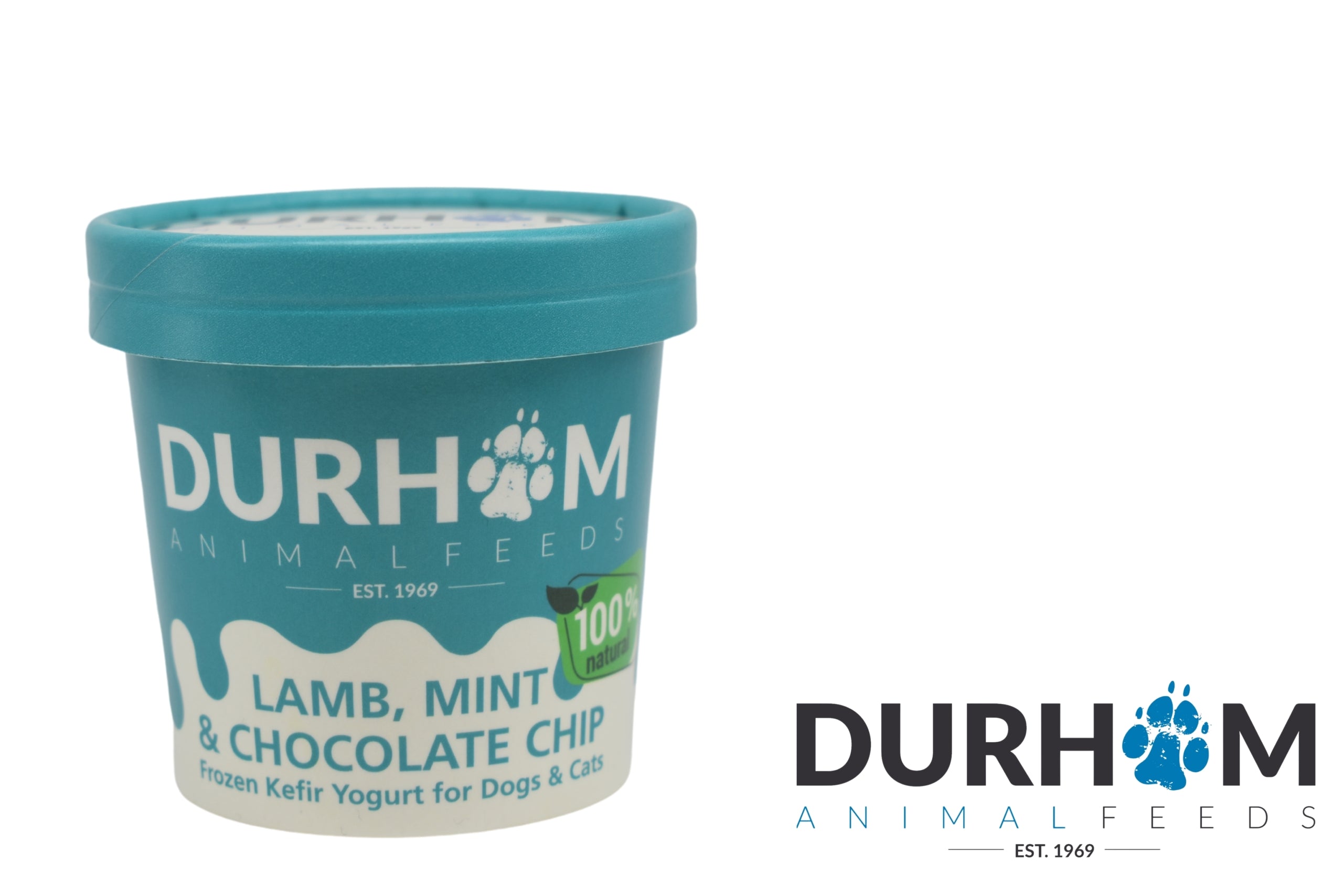 Durham Animal Feeds Dog Treat Kefir Yogurt  Lamb,Mint and Chocolate 85ml