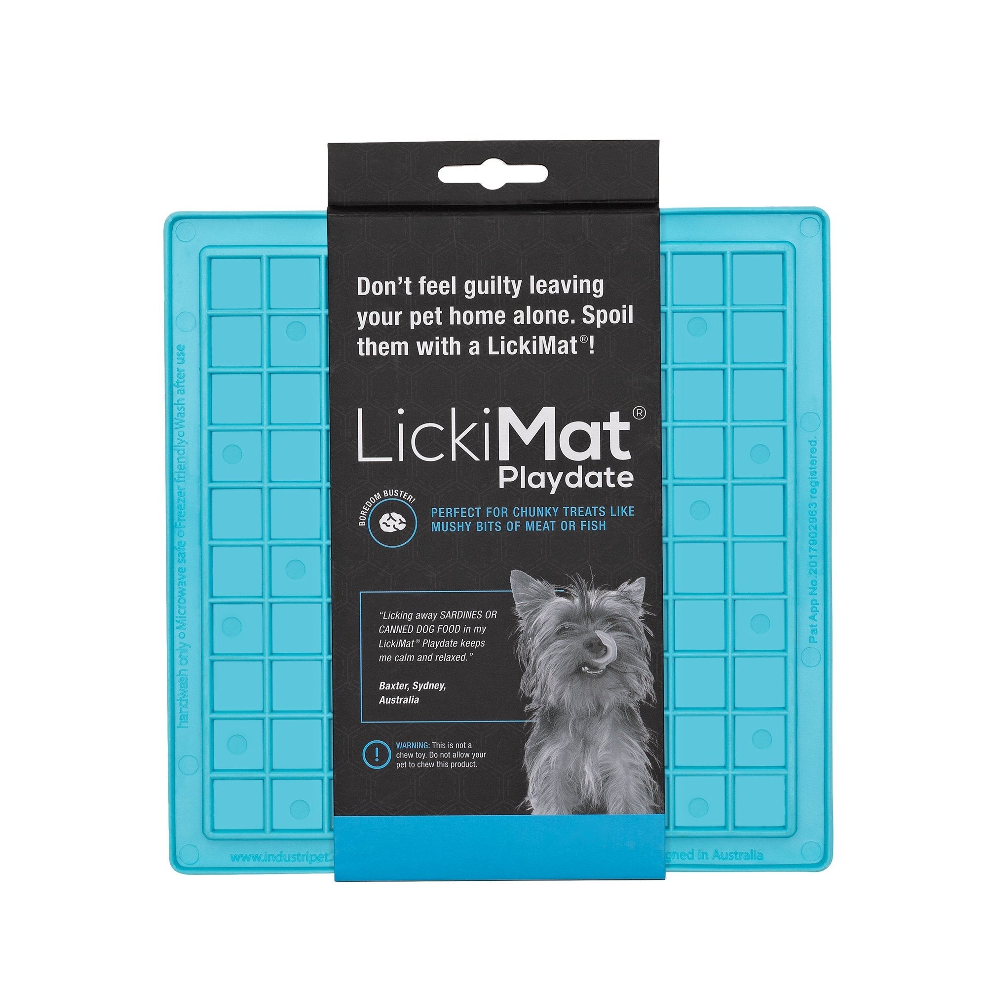 Lickimat Playdate Dog Blue