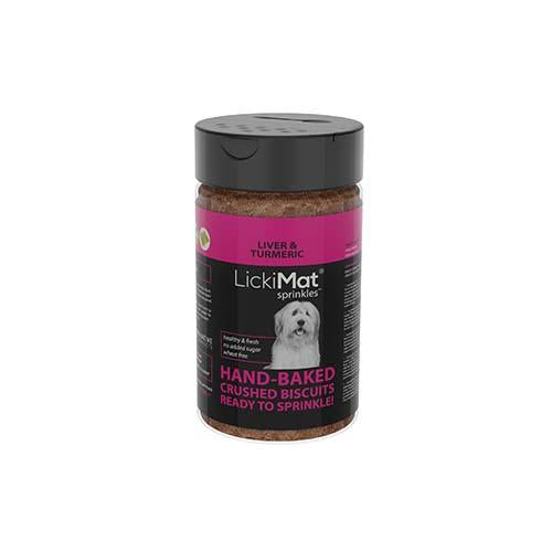 Lickimat Sprinkles Dog Treat Liver & Tumeric 150g
