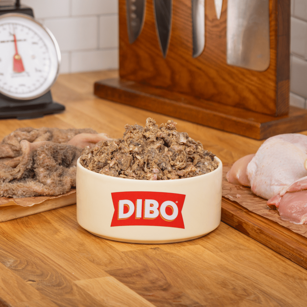 DIBO Meat Mix Chicken & Tripe Chubb 454g