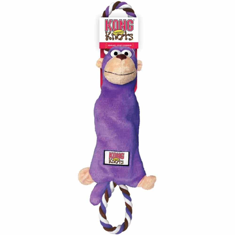 KONG Dog Toy Tugger Knots Monkey