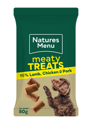 Natures Menu Real Meaty Dog Treats Lamb, Chicken & Pork 60g