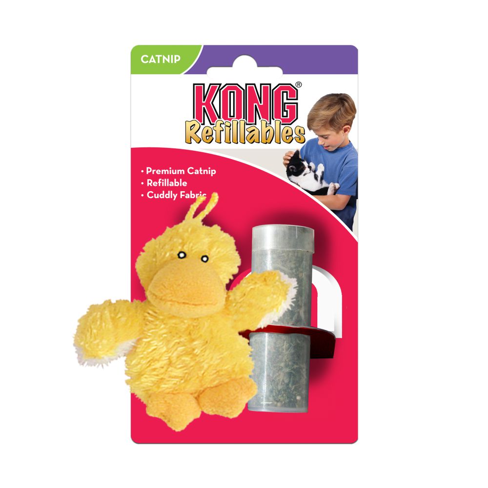 KONG Cat Toy Refillables Duckie