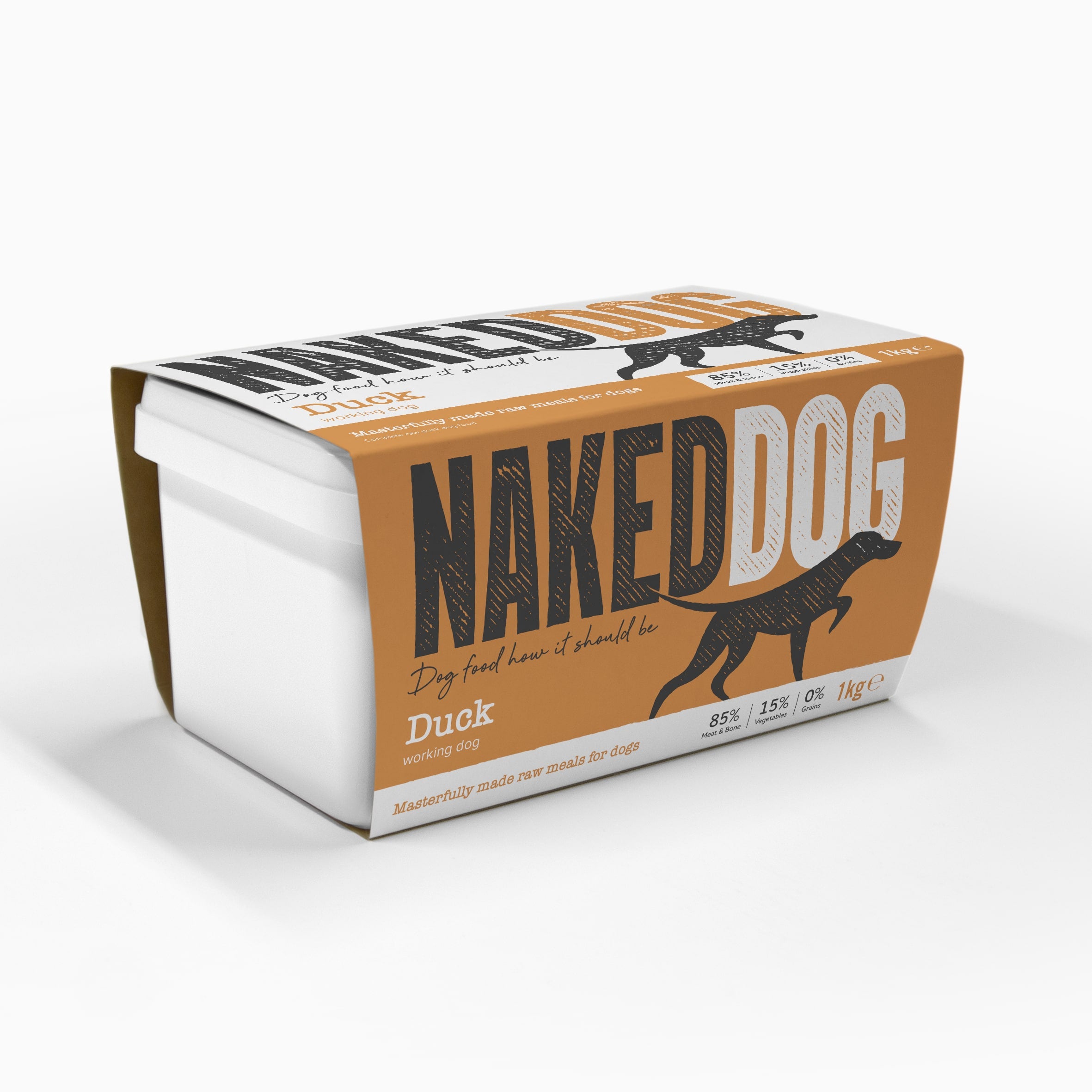 Naked Dog Raw Food Duck Complete