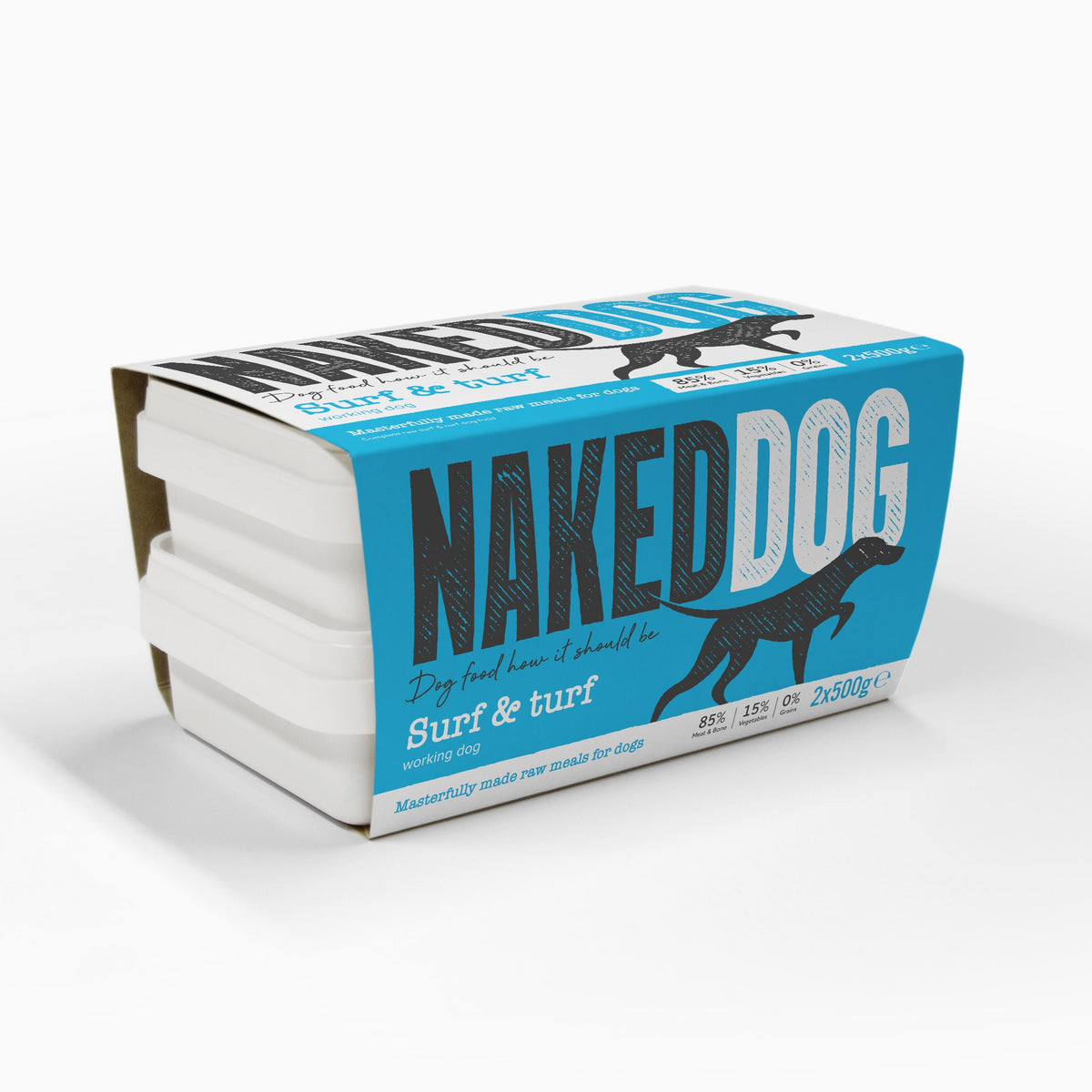 Naked Dog Raw Food Surf & Turf Complete