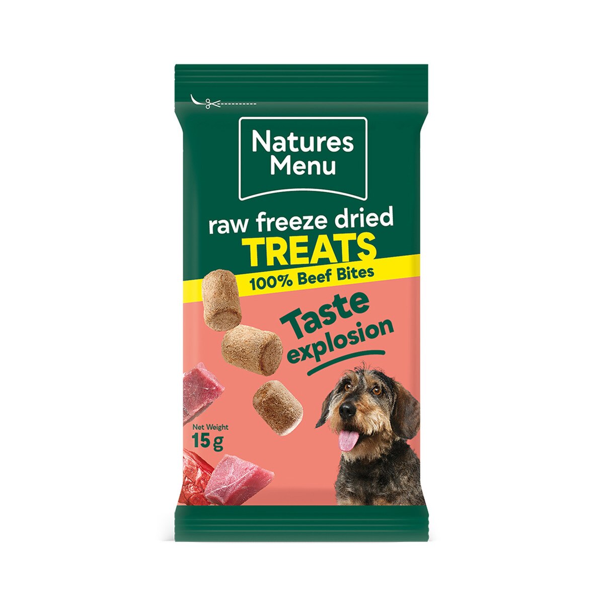 Natures Menu Freeze Dried Bites Beef 15g