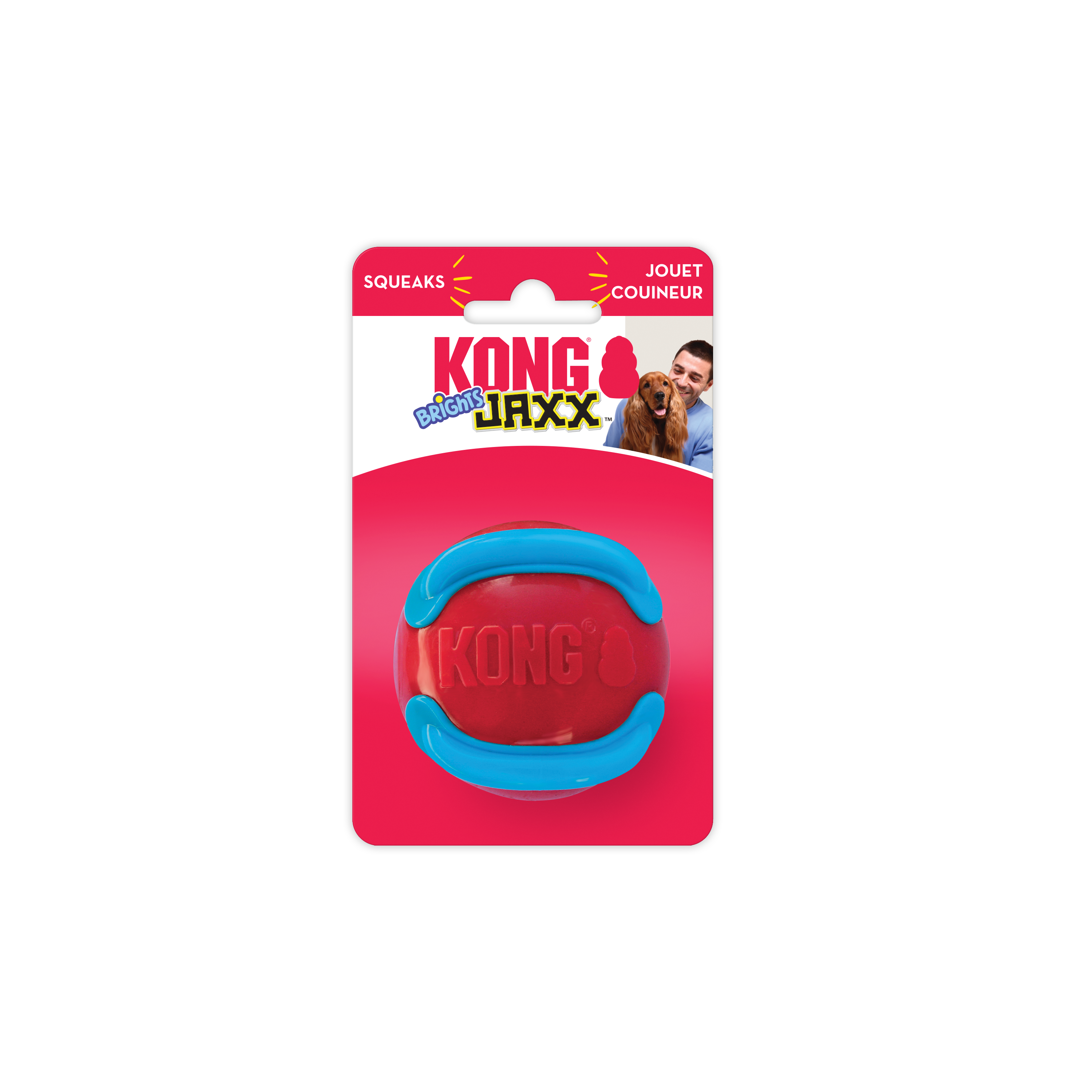 KONG Dog Toy Jaxx Brights Ball
