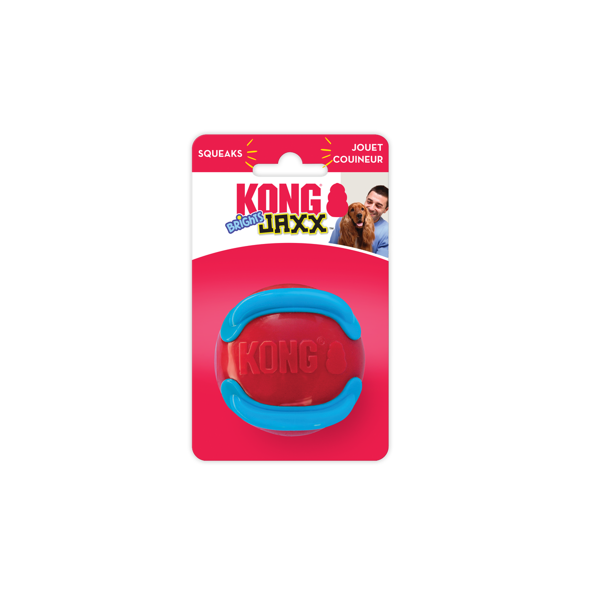 KONG Dog Toy Jaxx Brights Ball