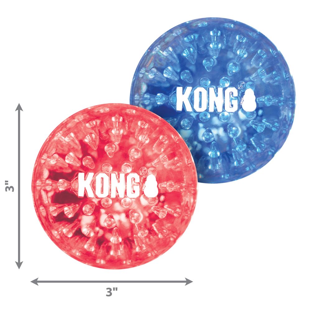 KONG Squeezz® Geodz 2-pk Assorted