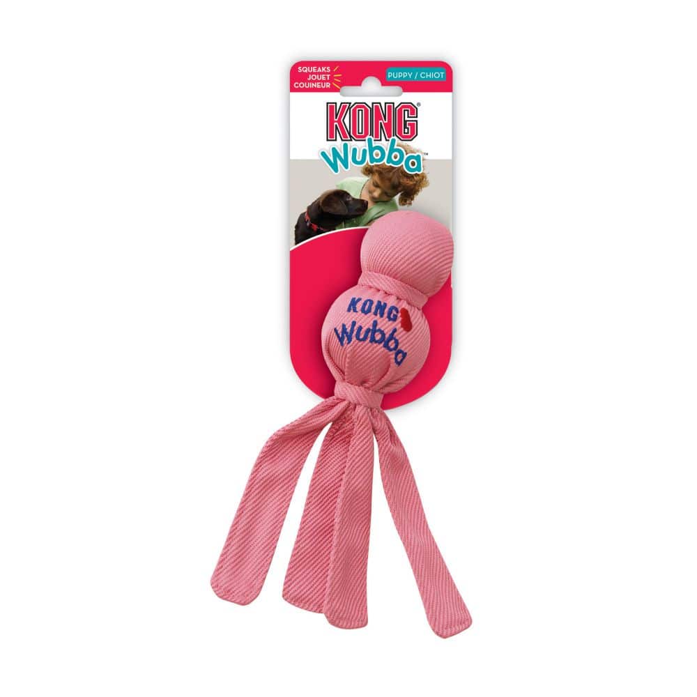 KONG Puppy Toy Wubba Assorted
