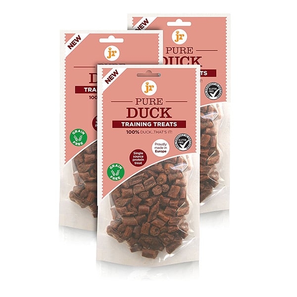 Jr Pet Products Pure Range Training Treats Duck 85g