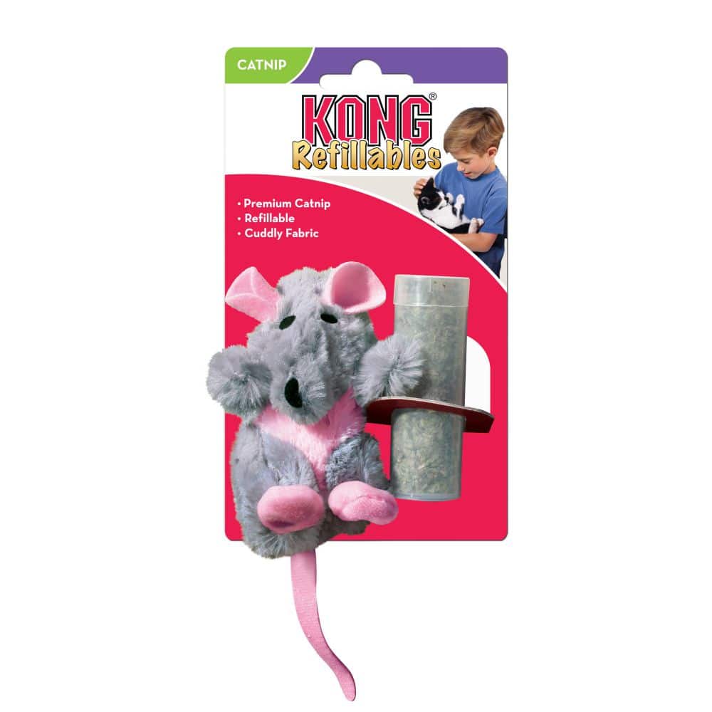 KONG Cat Toy Refillables Rat