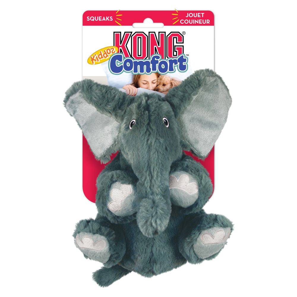 KONG Dog Toy Comfort Kiddos Elephant