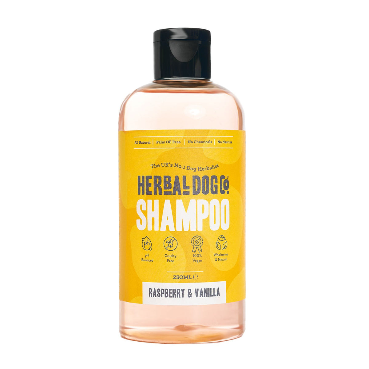 Herbal Dog Co Shampoo Raspberry & Vanilla 250ml