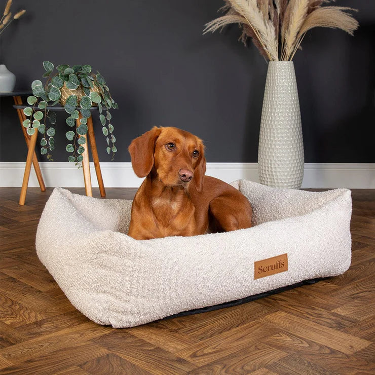 Scruffs Boucle Bed Ivory