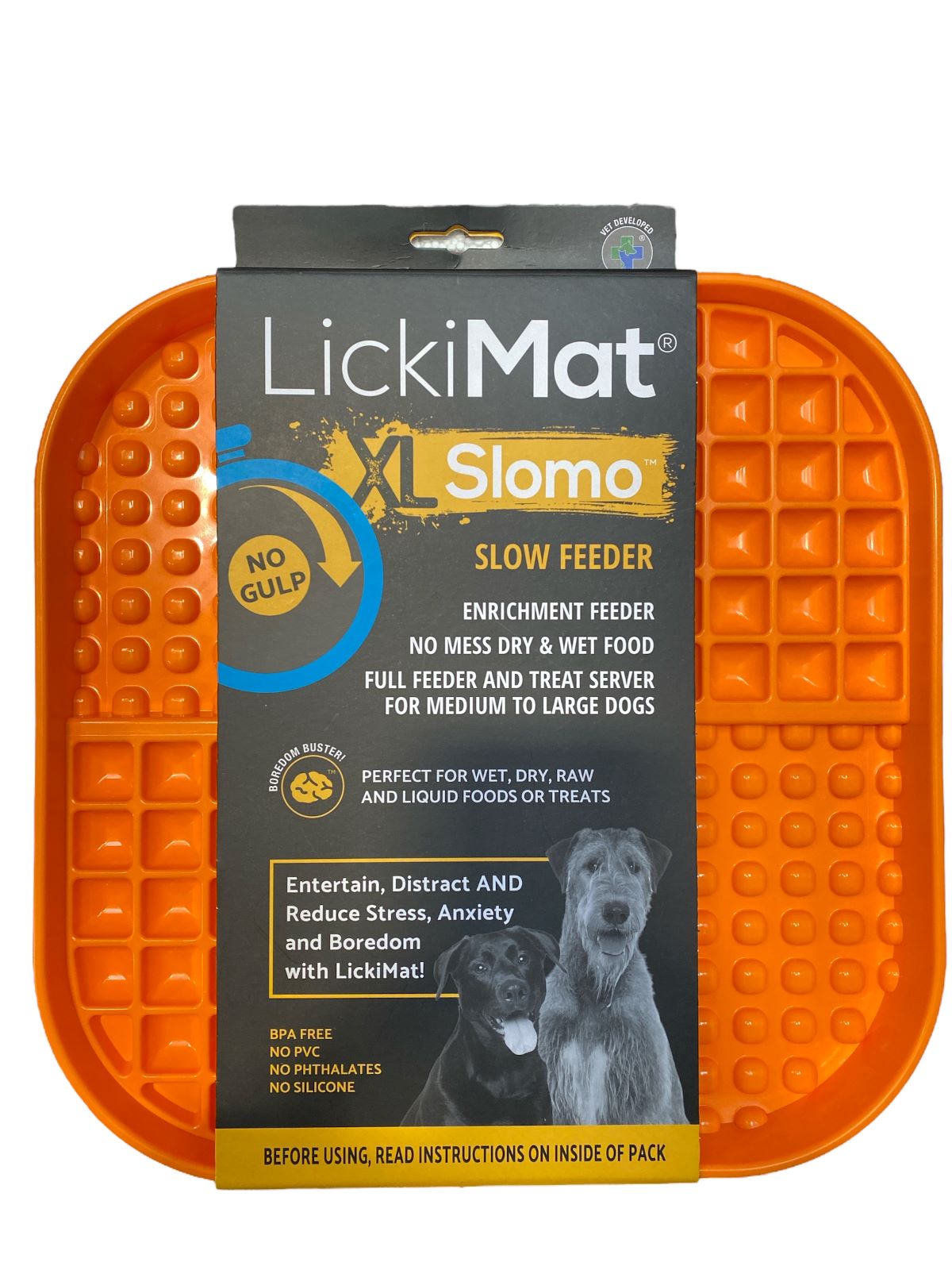 LickiMat Slomo Orange XL