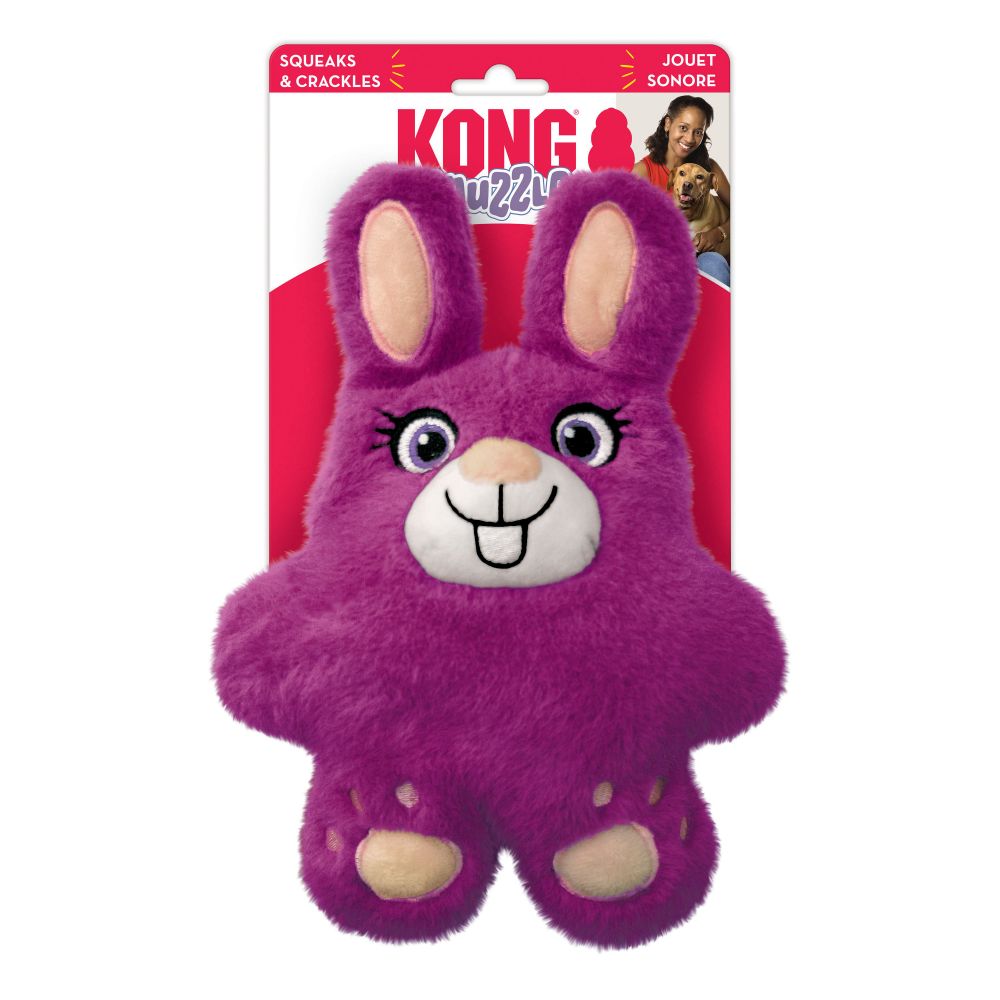 KONG Dog Toy Snuzzles Bunny