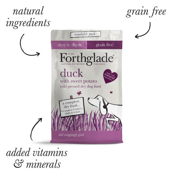Forthglade Cold Pressed Dog Food Duck 2.5kg