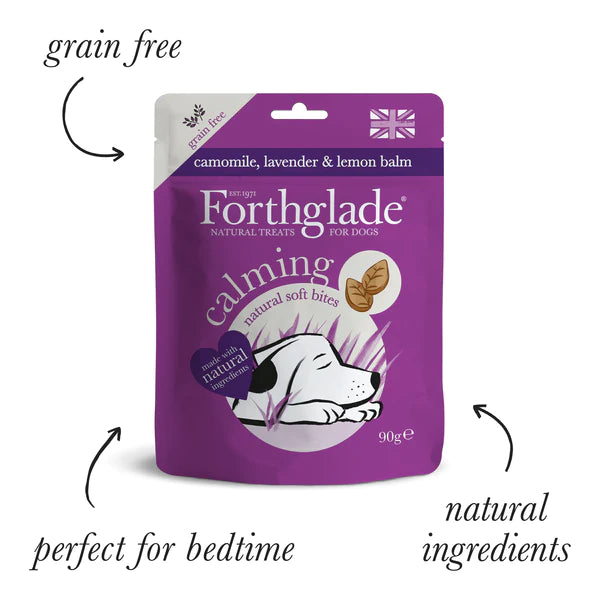 Forthglade Dog Treats Natural Soft Bites Calming 90G