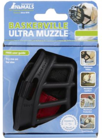 Company of Animals Baskerville Invisa Muzzle Size 6