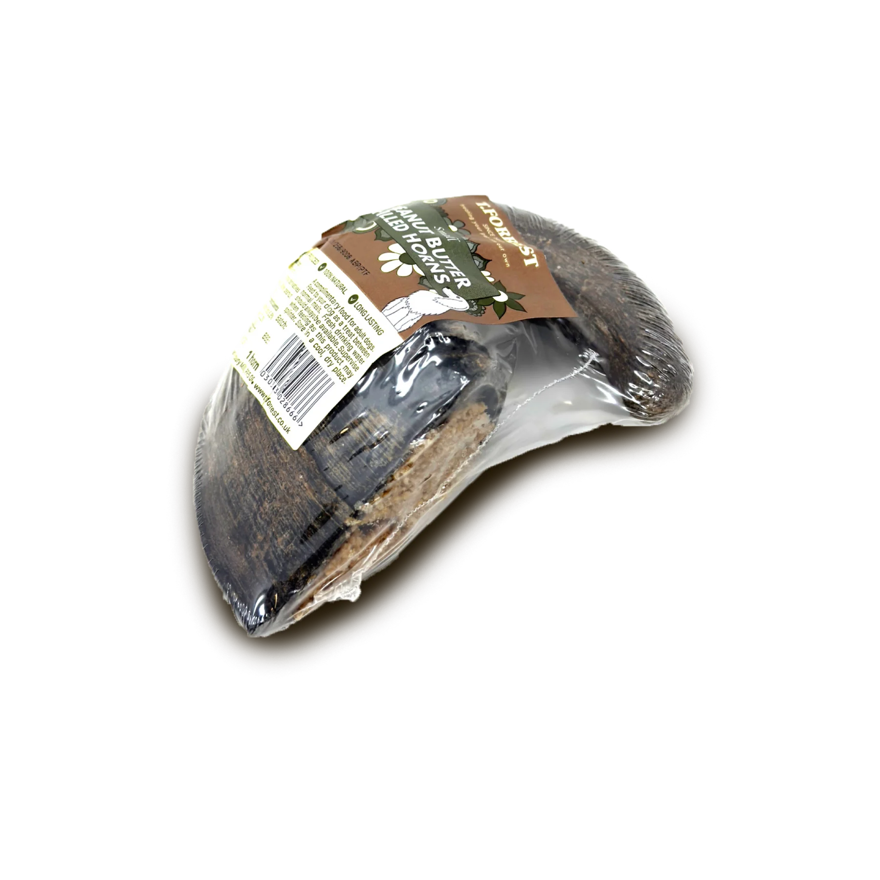 T. Forrest T Forrest Filled Buffalo Horn Peanut Butter