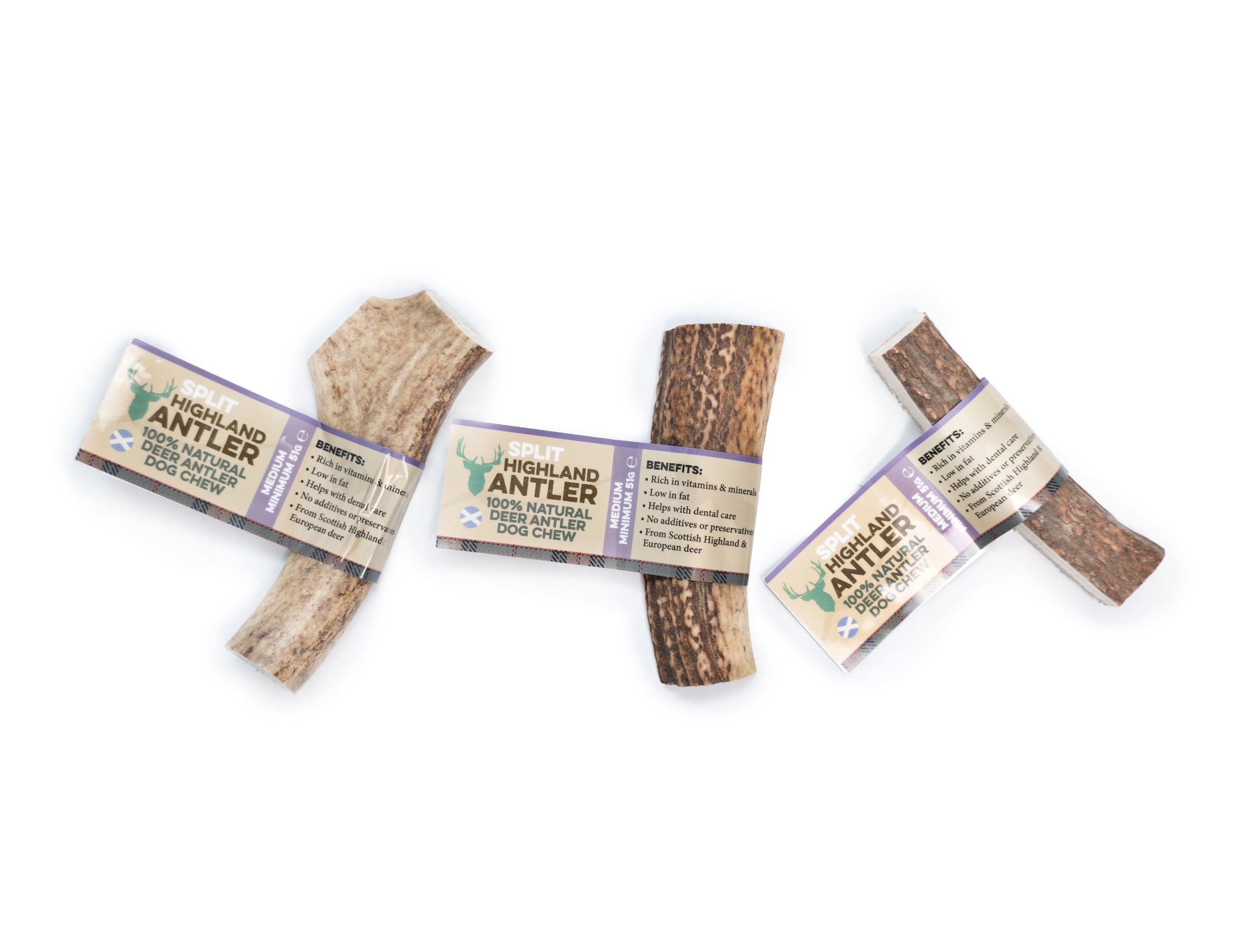 Nova Dog Treat Split Antler