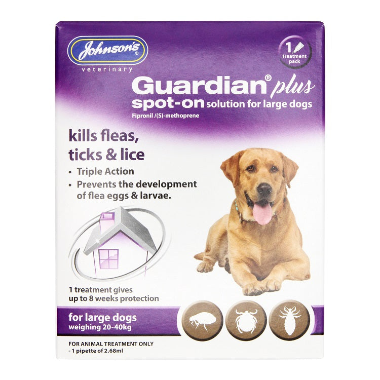 Johnson's Gaurdian Plus Medium Dog 1pk