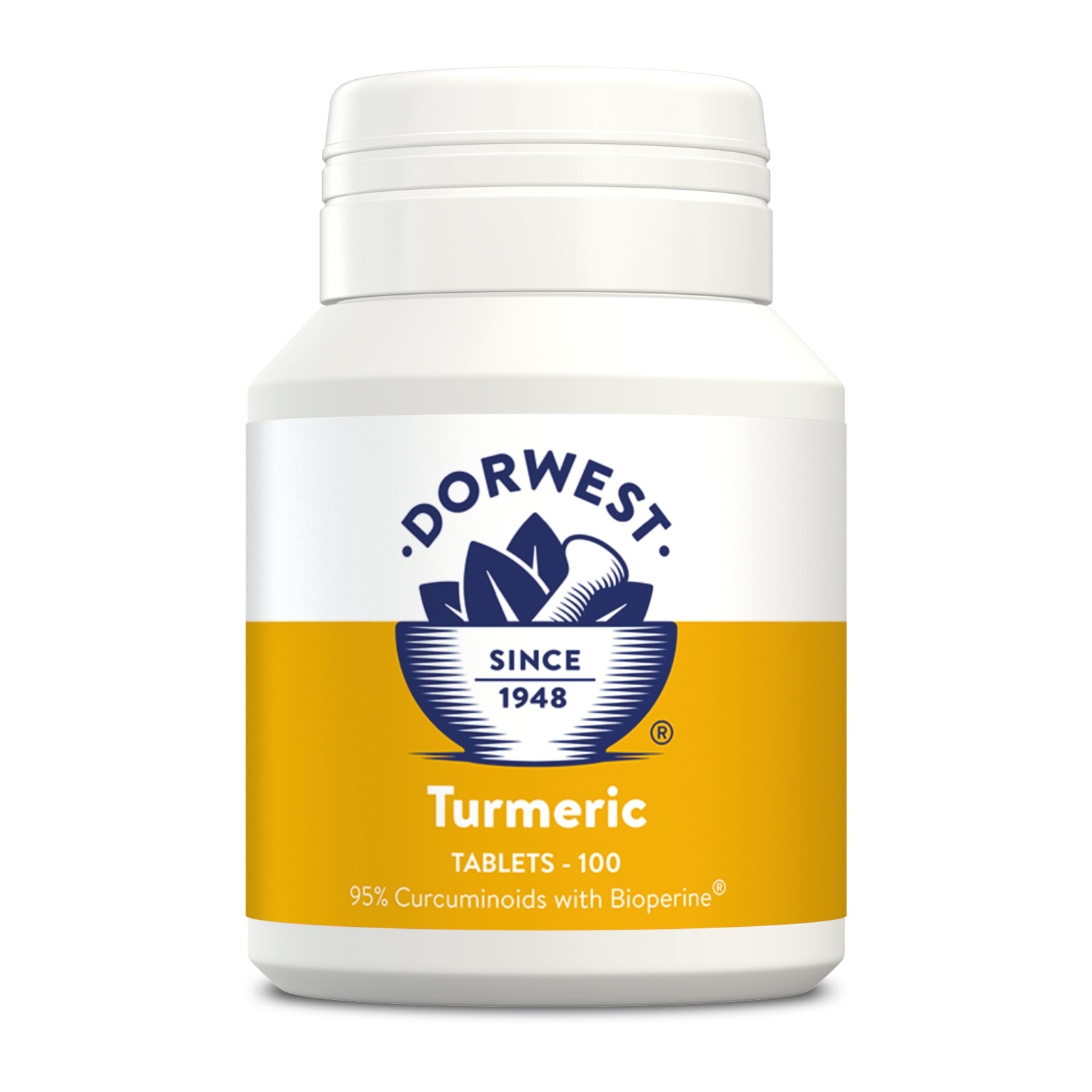 Dorwest Turmeric 100 Tablets