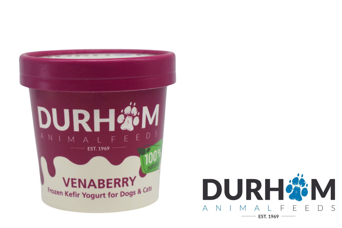 Durham Animal Feeds Dog Treat Kefir Yogurt Venaberry 85ml