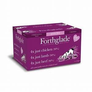 Forthglade Just Chicken, Beef & Lamb Wet Dog Food Variety12PK