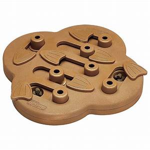 Outward Hound Dog Hide n Slide Tan Interactive Puzzle Treat Dog Toy Tan